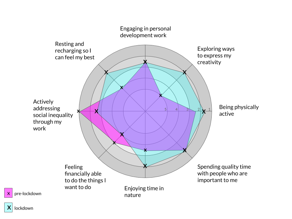 Wellbeing Wheel Example